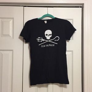 Sea Shepherd T-Shirt, Size Medium